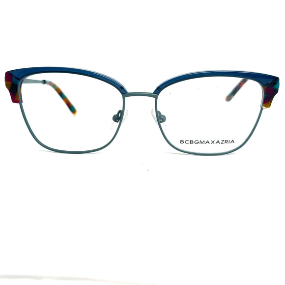 BCBGMAXAZRIA AISLING Blue Teal Eyeglasses Frame 54-16-135mm H17617‎ main image 6